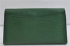 Authentic LOUIS VUITTON Epi Arts Deco Clutch Bag Green M52644 LV 6742C