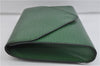 Authentic LOUIS VUITTON Epi Arts Deco Clutch Bag Green M52644 LV 6742C