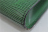 Authentic LOUIS VUITTON Epi Arts Deco Clutch Bag Green M52644 LV 6742C