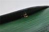 Authentic LOUIS VUITTON Epi Arts Deco Clutch Bag Green M52644 LV 6742C