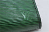 Authentic LOUIS VUITTON Epi Arts Deco Clutch Bag Green M52644 LV 6742C