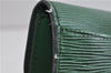 Authentic LOUIS VUITTON Epi Arts Deco Clutch Bag Green M52644 LV 6742C