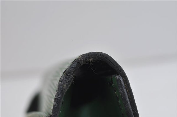 Authentic LOUIS VUITTON Epi Arts Deco Clutch Bag Green M52644 LV 6742C