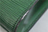 Authentic LOUIS VUITTON Epi Arts Deco Clutch Bag Green M52644 LV 6742C
