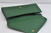 Authentic LOUIS VUITTON Epi Arts Deco Clutch Bag Green M52644 LV 6742C