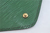Authentic LOUIS VUITTON Epi Arts Deco Clutch Bag Green M52644 LV 6742C