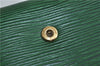 Authentic LOUIS VUITTON Epi Arts Deco Clutch Bag Green M52644 LV 6742C