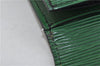 Authentic LOUIS VUITTON Epi Arts Deco Clutch Bag Green M52644 LV 6742C