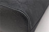 Authentic GUCCI Shoulder Hand Bag Purse GG Canvas Leather 115003 Black 6742D