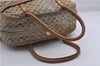 Auth LOUIS VUITTON Monogram Mini Marie Shoulder Bag Blue M92003 LV Junk 6745C