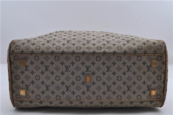 Auth LOUIS VUITTON Monogram Mini Marie Shoulder Bag Blue M92003 LV Junk 6745C