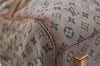 Auth LOUIS VUITTON Monogram Mini Marie Shoulder Bag Blue M92003 LV Junk 6745C