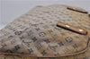 Auth LOUIS VUITTON Monogram Mini Marie Shoulder Bag Blue M92003 LV Junk 6745C