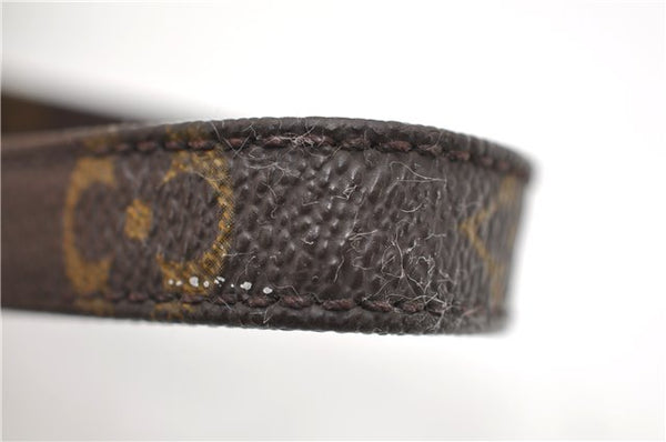 Auth Louis Vuitton Monogram Marly Dragonne PM Clutch Hand Bag M51827 LV 6745D