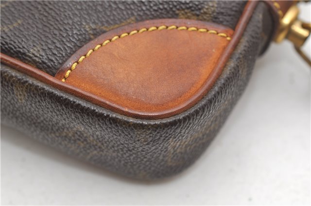 Auth Louis Vuitton Monogram Marly Dragonne PM Clutch Hand Bag M51827 LV 6745D