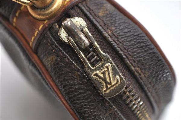 Auth Louis Vuitton Monogram Marly Dragonne PM Clutch Hand Bag M51827 LV 6745D