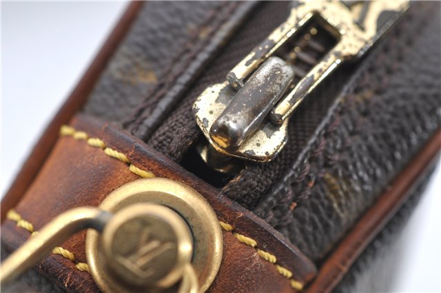 Auth Louis Vuitton Monogram Marly Dragonne PM Clutch Hand Bag M51827 LV 6745D