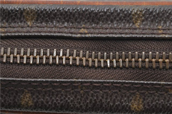 Auth Louis Vuitton Monogram Marly Dragonne PM Clutch Hand Bag M51827 LV 6745D