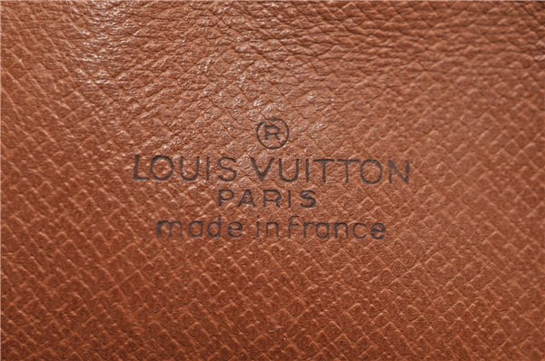 Auth Louis Vuitton Monogram Marly Dragonne PM Clutch Hand Bag M51827 LV 6745D