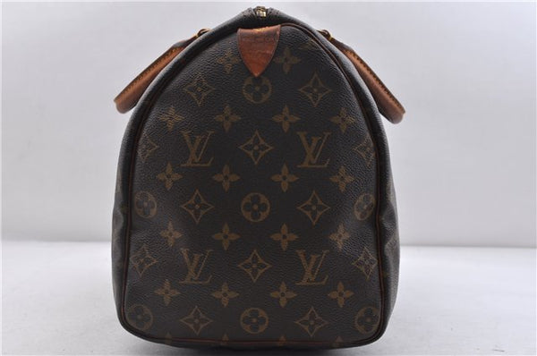 Authentic LOUIS VUITTON Monogram Speedy 35 Hand Bag Purse M41524 LV 6746C