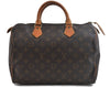 Authentic LOUIS VUITTON Monogram Speedy 30 Hand Bag M41526 LV 6747C