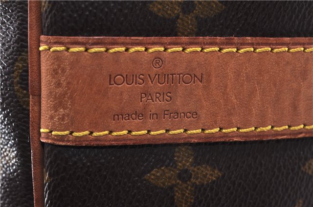 Authentic Louis Vuitton Monogram Keepall Bandouliere 45 M41418 Boston Bag 6747E