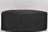 Authentic GUCCI Bamboo Tote Hand Bag Nylon Leather 0021010 Black 6749D