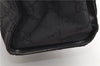 Authentic GUCCI Bamboo Tote Hand Bag Nylon Leather 0021010 Black 6749D
