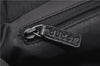 Authentic GUCCI Bamboo Tote Hand Bag Nylon Leather 0021010 Black 6749D