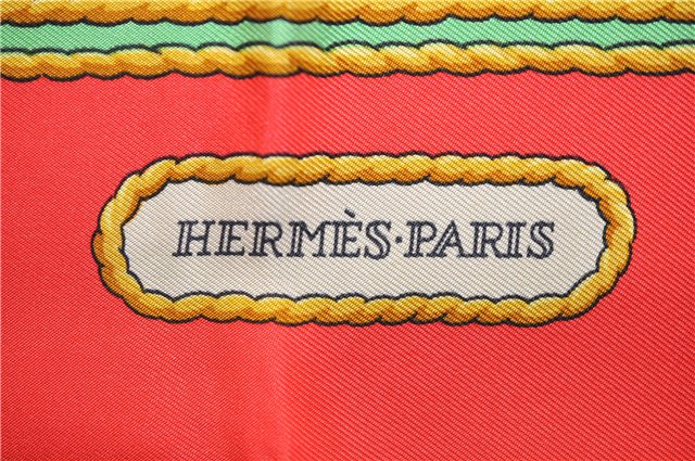 Auth HERMES Carre 90 Scarf 