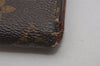 Authentic Louis Vuitton Monogram M61652 Porte Monnaie Billet Carte Credit 6754I