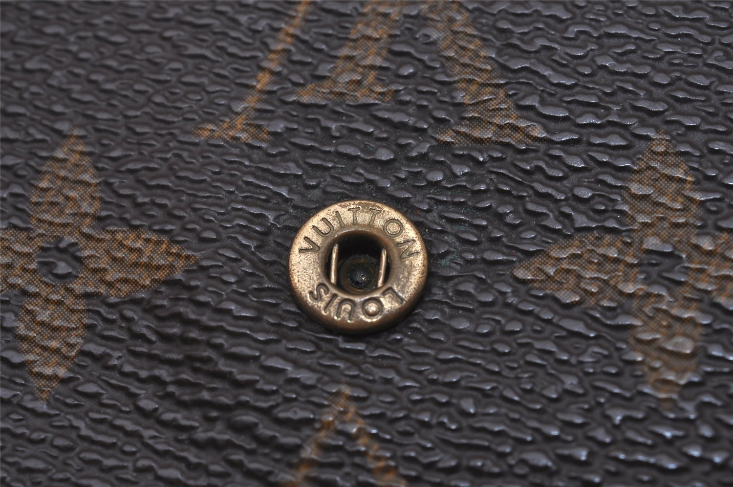 Authentic Louis Vuitton Monogram M61652 Porte Monnaie Billet Carte Credit 6754I