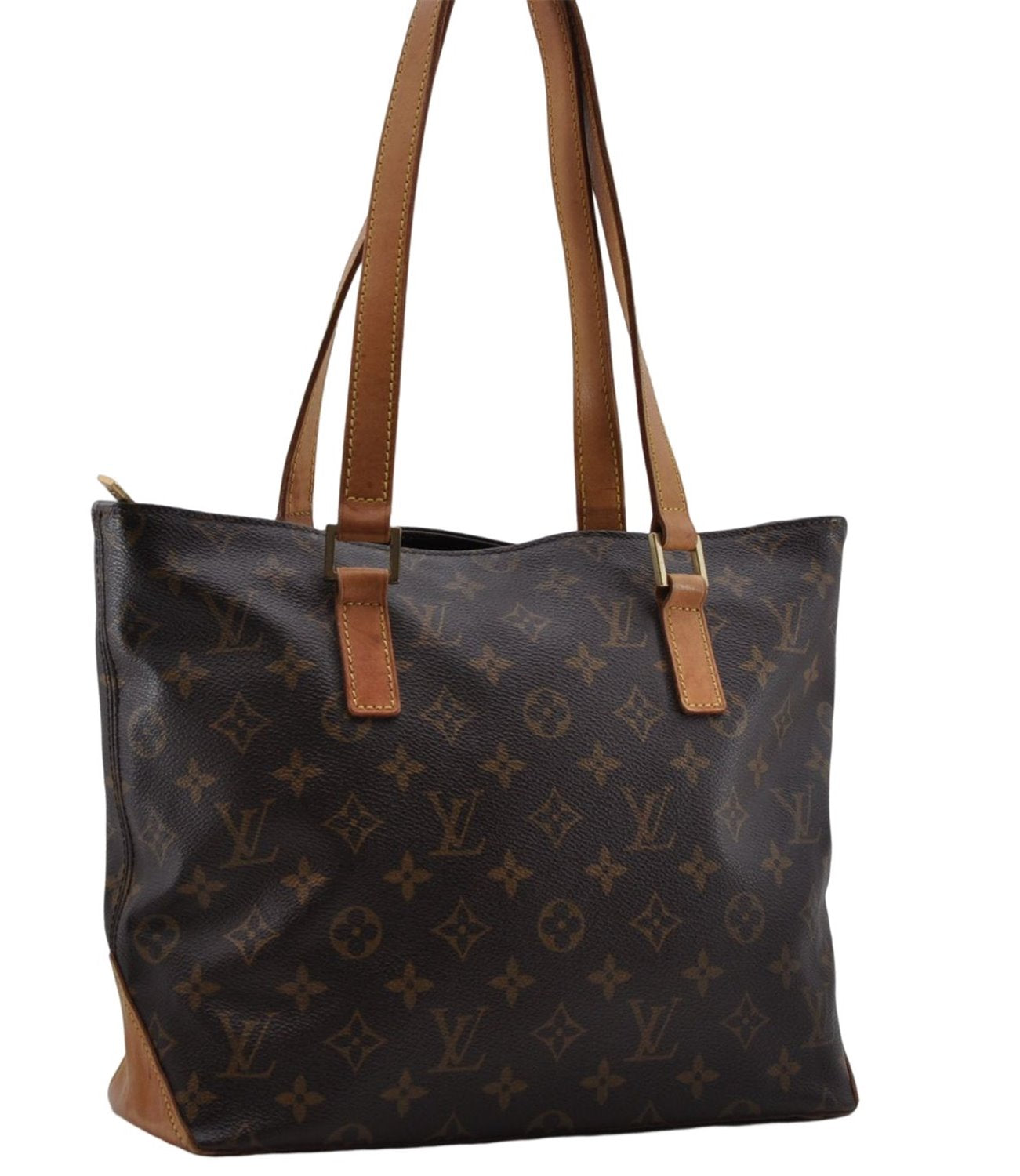 Authentic Louis Vuitton Monogram Cabas Piano Tote Bag M51148 LV 6756D