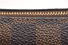 Authentic Louis Vuitton Damier Mini Pochette Accessoires Pouch N58009 LV 6757F