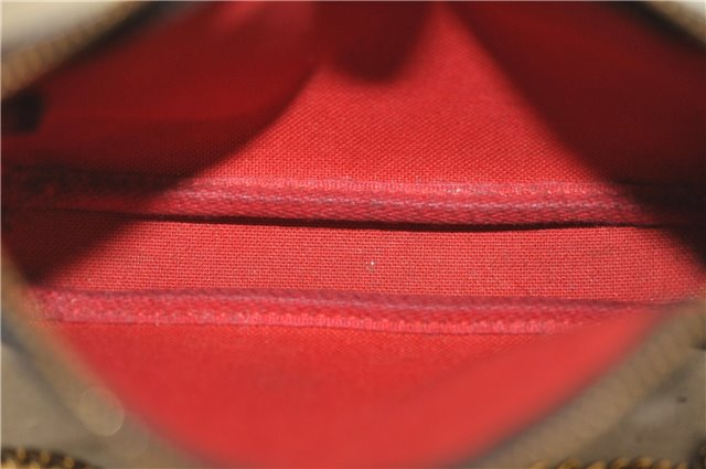 Authentic Louis Vuitton Damier Mini Pochette Accessoires Pouch N58009 LV 6757F