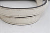 Authentic GUCCI Craft Shoulder Tote Bag Canvas Leather 269878 Beige White 6758C