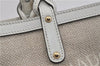 Authentic GUCCI Craft Shoulder Tote Bag Canvas Leather 269878 Beige White 6758C