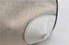 Authentic GUCCI Craft Shoulder Tote Bag Canvas Leather 269878 Beige White 6758C
