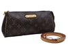 Auth Louis Vuitton Monogram Eva Accessories Pouch Shoulder Bag M95567 LV 6758D