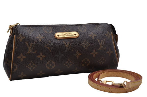 Auth Louis Vuitton Monogram Eva Accessories Pouch Shoulder Bag M95567 LV 6758D