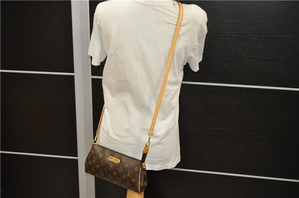 Auth Louis Vuitton Monogram Eva Accessories Pouch Shoulder Bag M95567 LV 6758D