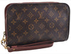 Authentic Louis Vuitton Monogram Orsay Clutch Hand Bag Purse M51790 LV 6759E