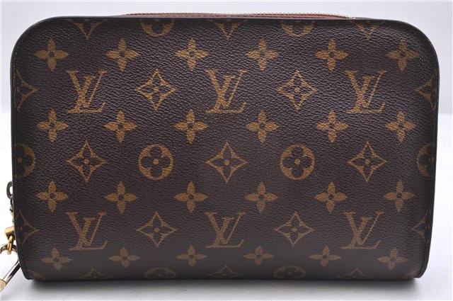 Authentic Louis Vuitton Monogram Orsay Clutch Hand Bag Purse M51790 LV 6759E