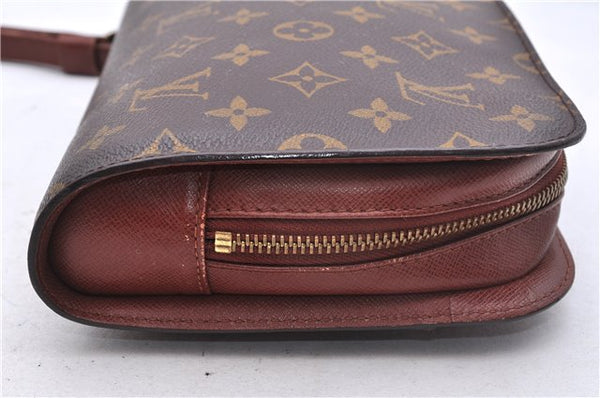 Authentic Louis Vuitton Monogram Orsay Clutch Hand Bag Purse M51790 LV 6759E