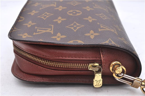 Authentic Louis Vuitton Monogram Orsay Clutch Hand Bag Purse M51790 LV 6759E