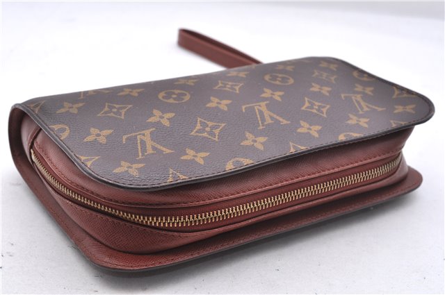 Authentic Louis Vuitton Monogram Orsay Clutch Hand Bag Purse M51790 LV 6759E