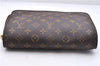 Authentic Louis Vuitton Monogram Orsay Clutch Hand Bag Purse M51790 LV 6759E