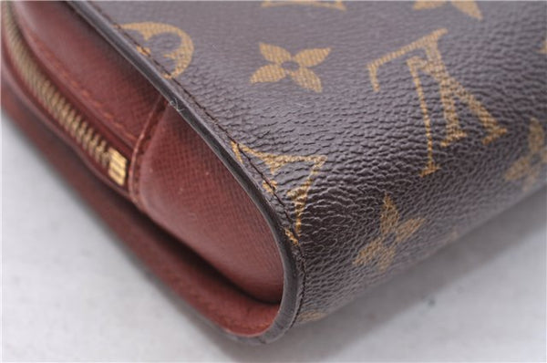 Authentic Louis Vuitton Monogram Orsay Clutch Hand Bag Purse M51790 LV 6759E