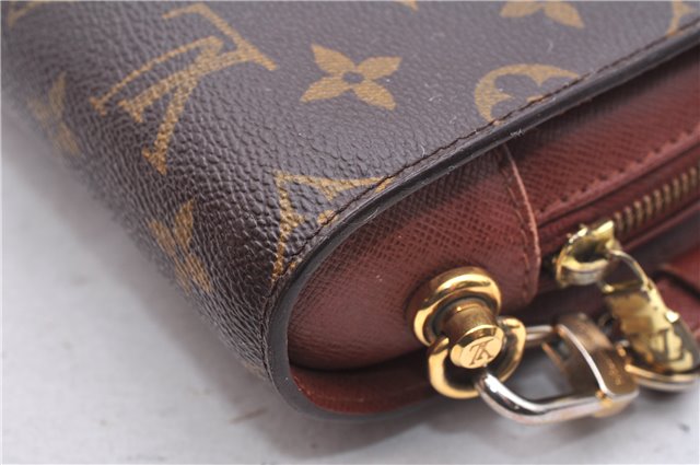 Authentic Louis Vuitton Monogram Orsay Clutch Hand Bag Purse M51790 LV 6759E
