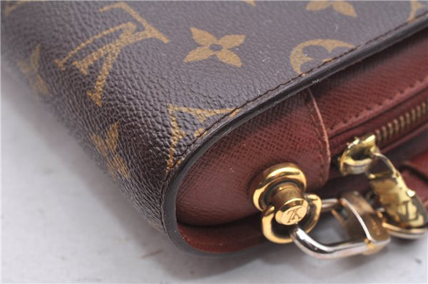 Authentic Louis Vuitton Monogram Orsay Clutch Hand Bag Purse M51790 LV 6759E